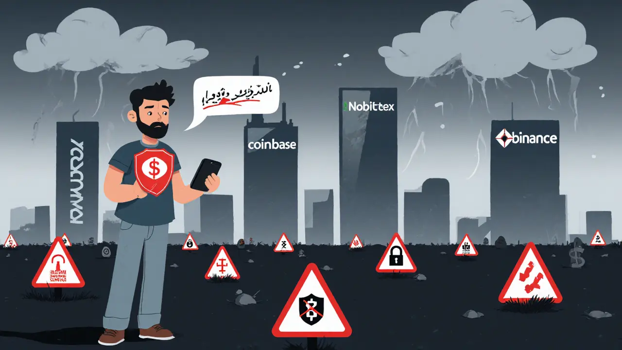 Crypto Exchanges Iranian Users Should Avoid in 2025