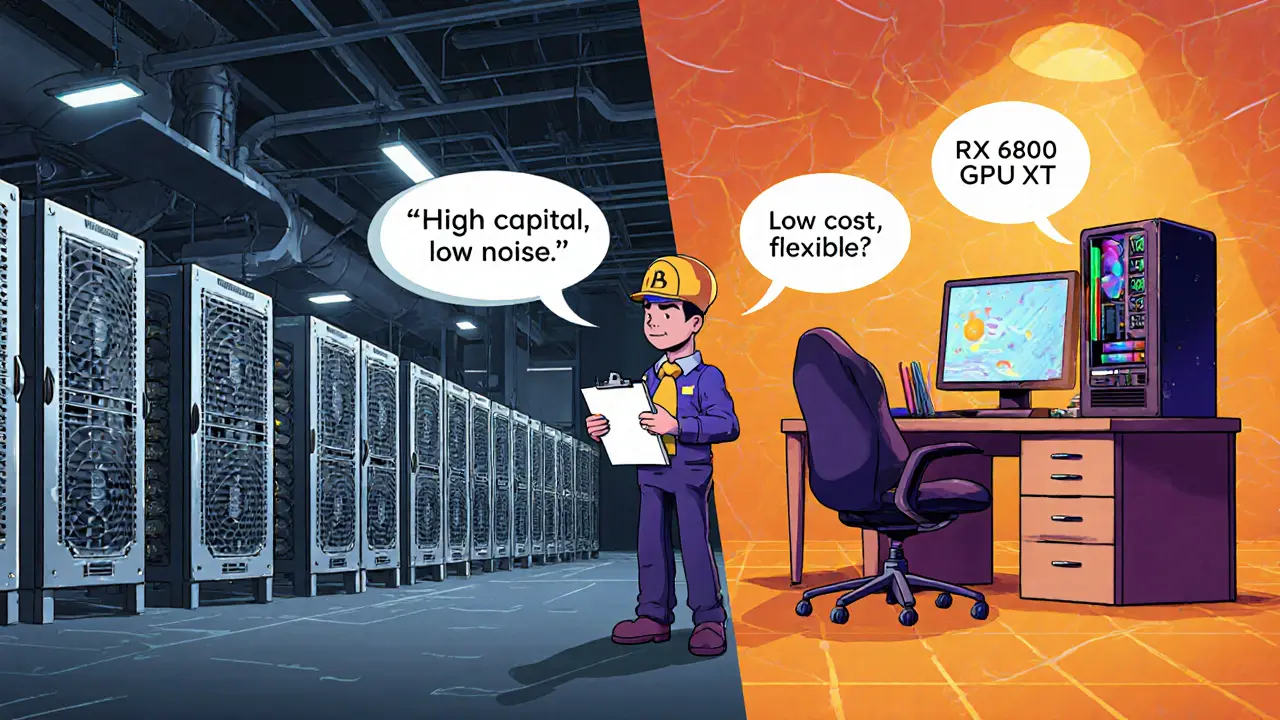 Bitcoin vs Altcoin Mining: Profitability & Technical Guide 2025