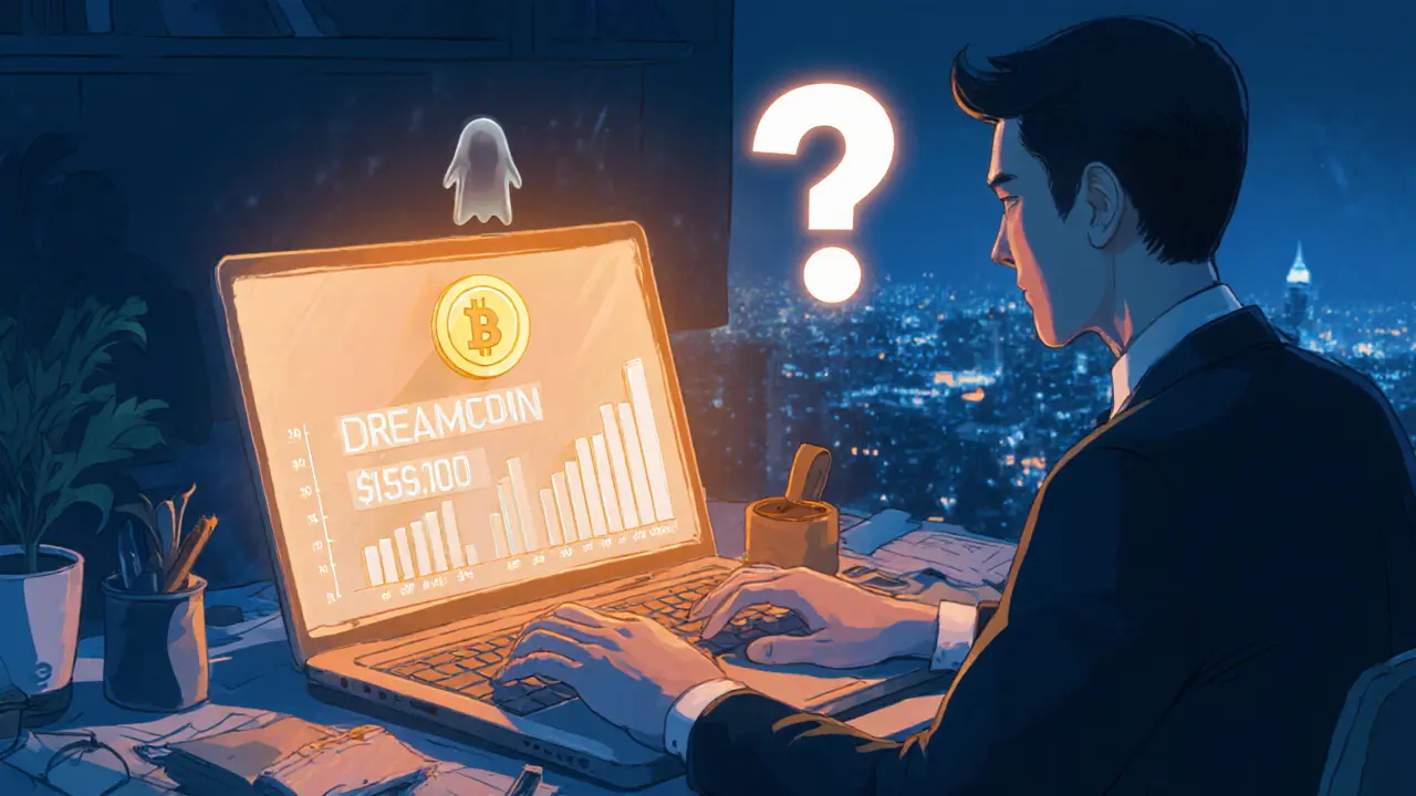 Dreamcoin (DRM) Explained: What It Is, Price, and Risks
