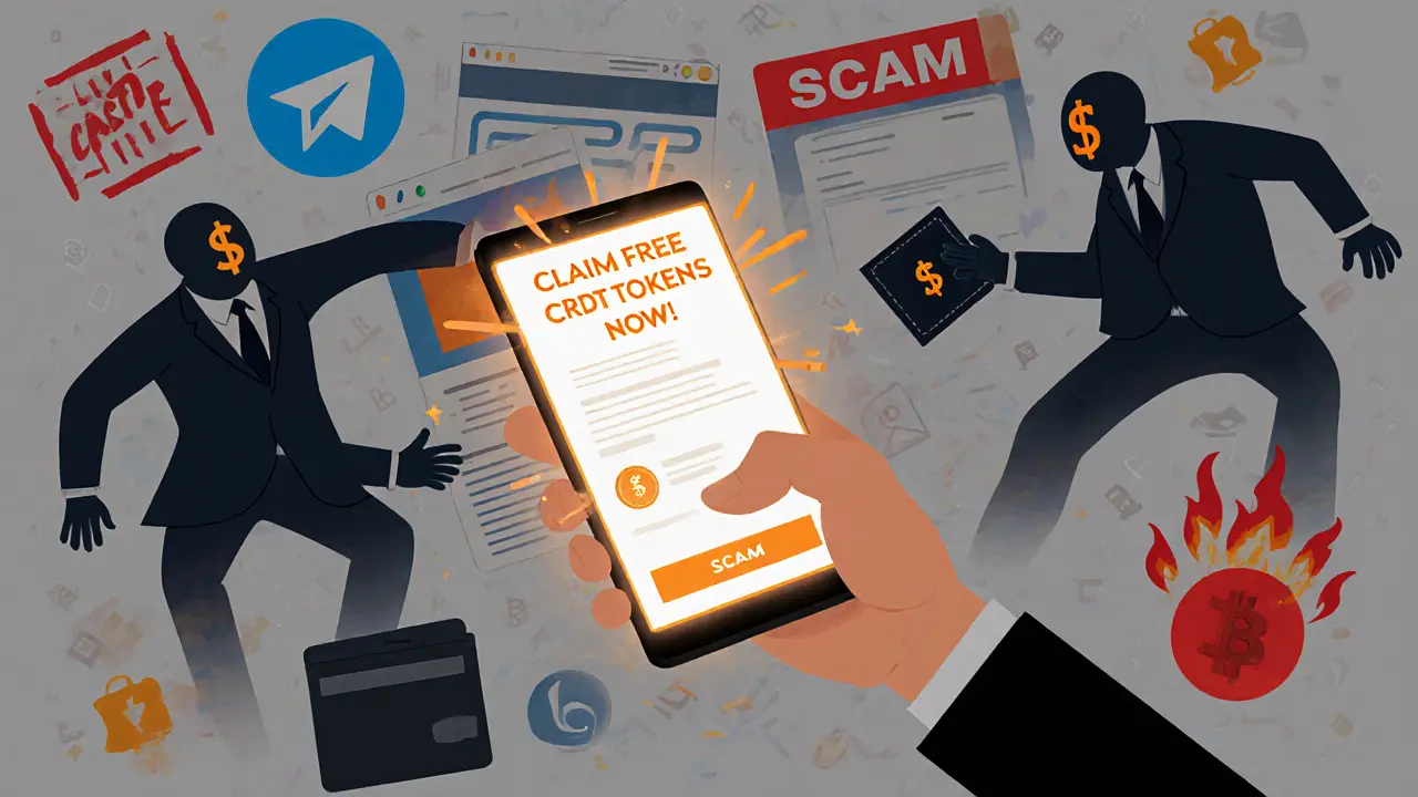 CRDT Give a Way Airdrop: What You Need to Know Before Claiming Tokens