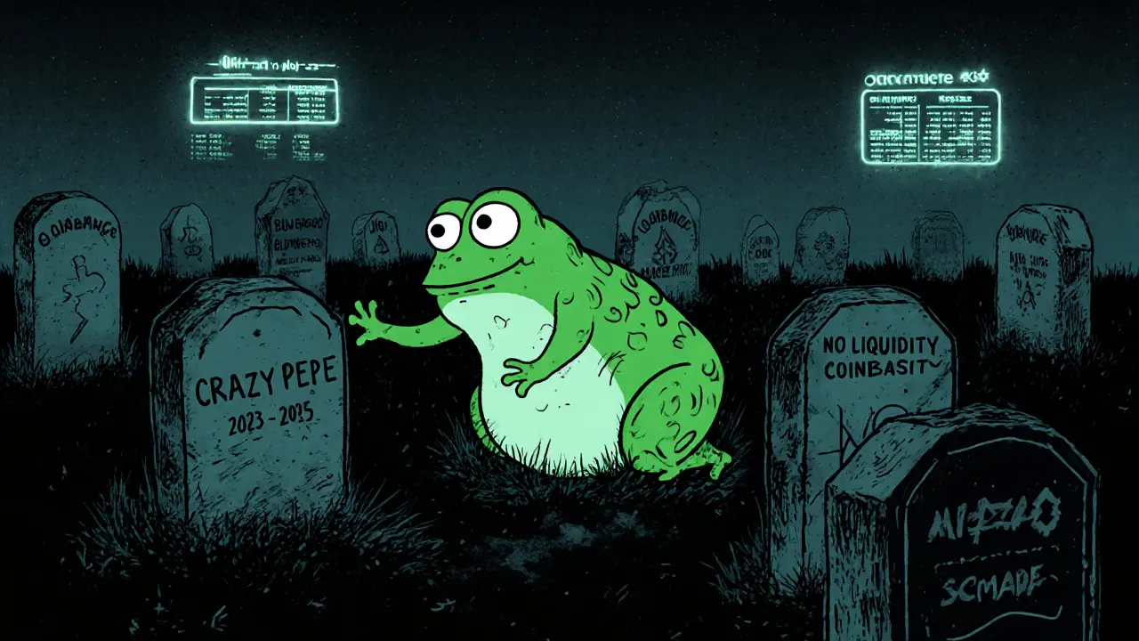 What is CrazyPepe (CRAZYPEPE) crypto coin? The truth about a dead meme token