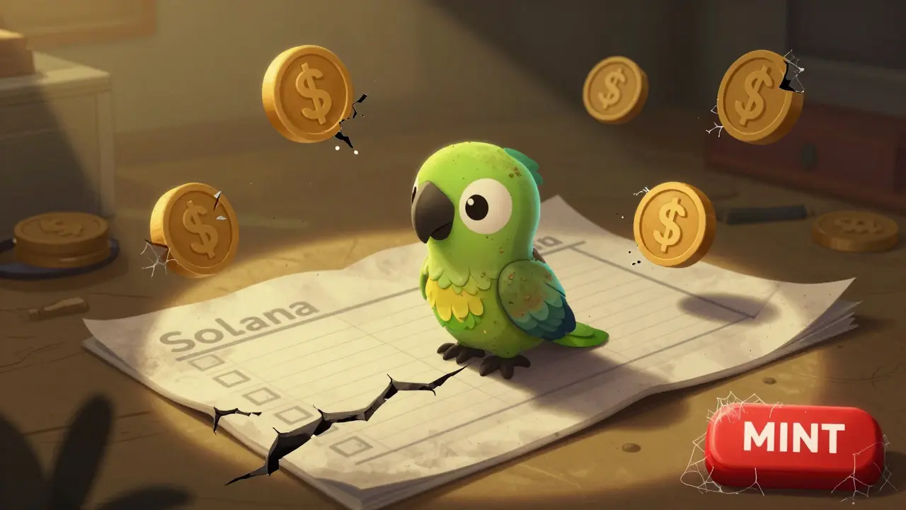 What is Parrot USD (PAI) Crypto Coin? A Real-World Look at a Dying DeFi Experiment