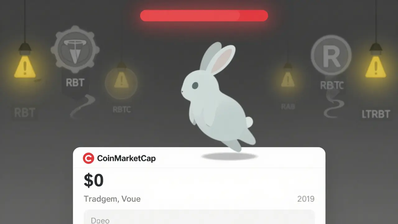 RBT Rabbit CoinMarketCap Airdrop: What We Know and What Doesn't Add Up
