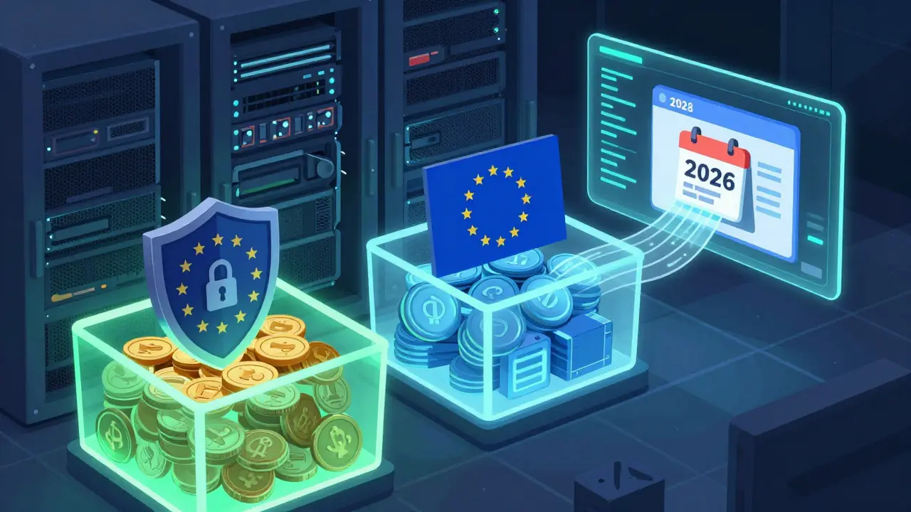 Segregated asset storage and future tax reporting