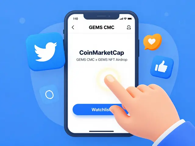 GEMS CMC X GEMS NFT Airdrop: How to Enter, Rules & Platform Details