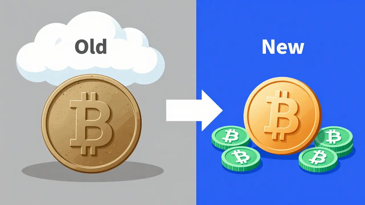 Comparison of old vs new Hummingbird Finance token contracts