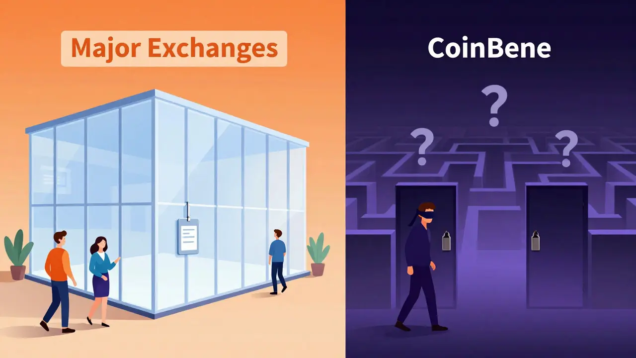 Illustration comparing transparent vs opaque exchanges