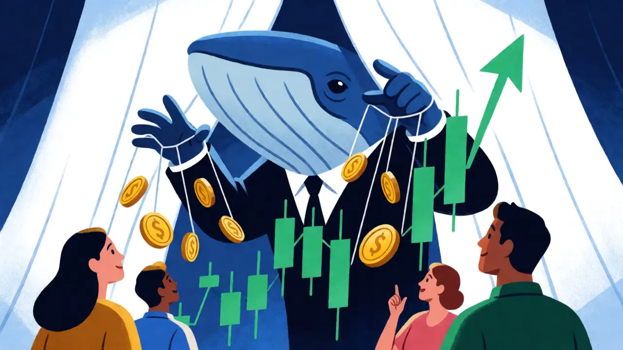 Market Cap Manipulation in Cryptocurrency: How Whales Move Prices